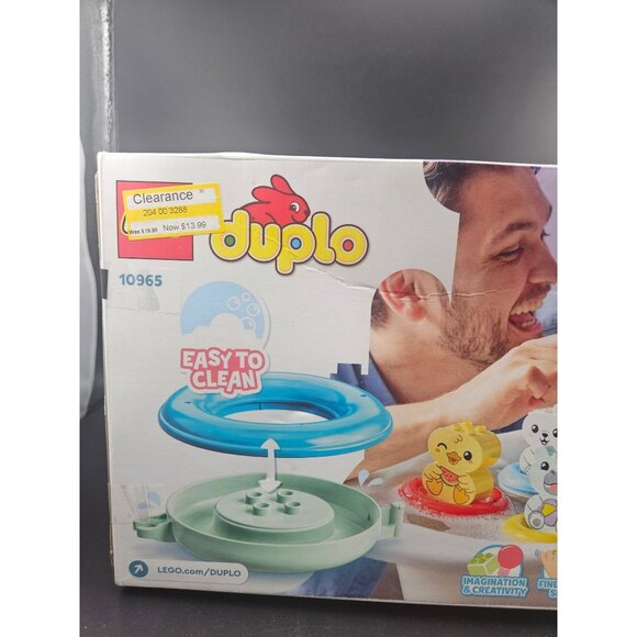 Lego Duplo Bath Time Fun: Floating Animal Train 10965 14-Piece Set Ages 1.5+ - Picture 5 of 7